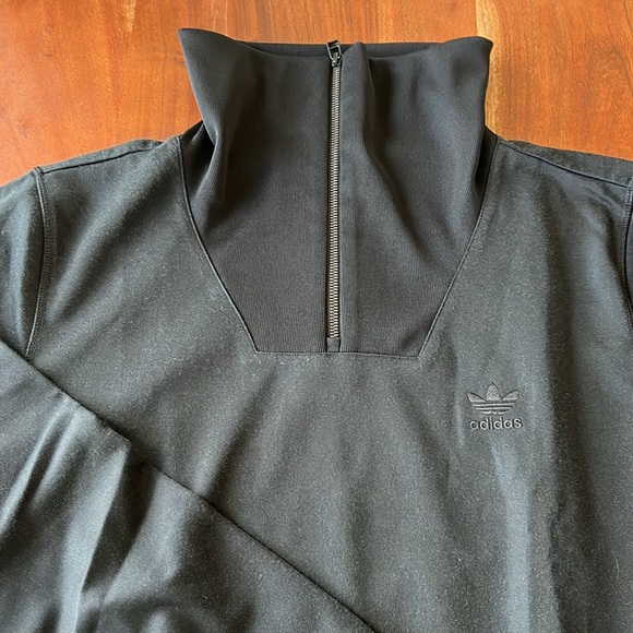 Adidas black 1/4 Zip - Picture 4 of 5